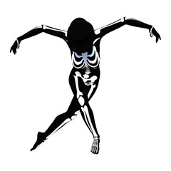 3D Rendering Halloween Party