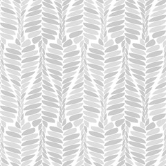 Stylish organic background. Seamless pattern.Vector. スタイリッシュ植物パターン