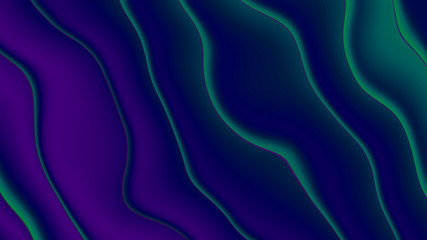 Background in paper style. Of multi-colored details.