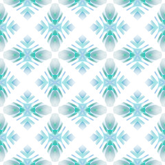 Seamless pattern background with multi-colored wavy lines.