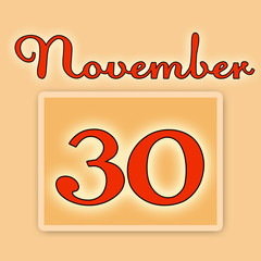November 30th