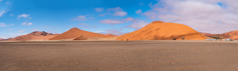 Naklejka na ściany i meble Sossusvlei Namib Desert, in the Namib-Naukluft National Park
