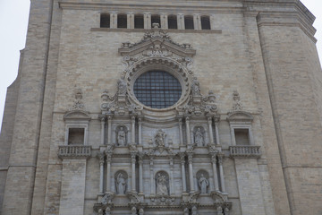 Fototapeta premium Cathedral of Girona, Spain