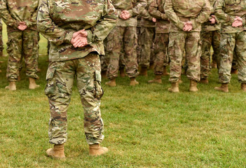 US troops. US soldiers. US army