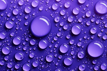Abstract water drops background