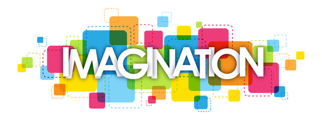IMAGINATION letters banner