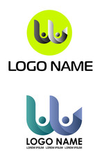 movement letter w logo template, fast letter w logo vector. W letter logo.