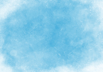 Abstract Blue Winter Background 