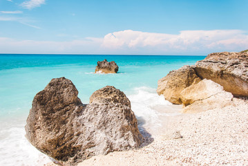 Beautiful seascape scene