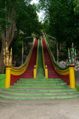 stairs in the buddhist temple