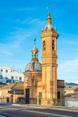 Fototapeta na wymiar The Capilla del Carmen in Seville, Spain.