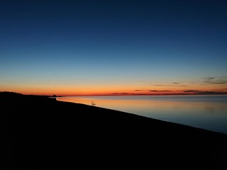 Obraz premium Sunset over the sea