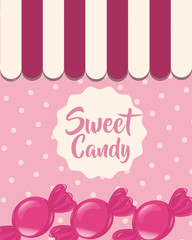 sweet candy concept