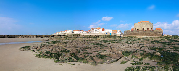 Obraz premium Ambleteuse - Côte d'Opale ( France ) - Fort Mahon 