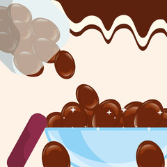 sweet candy concept