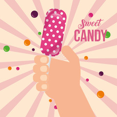 sweet candy card