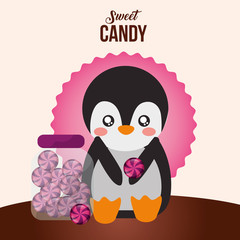 sweet candy concept