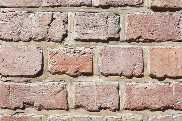 alte Ziegelsteinmauer, Ziegelsteine