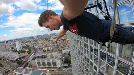 Base Jump Berlin Alexanderplatz