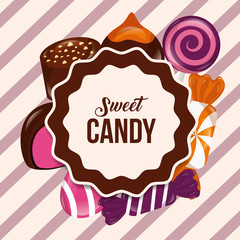 sweet candy concept