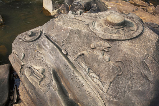 One of the thousand shivalinga, Sirsi Sahastra, North Kanara, Karnataka, India.