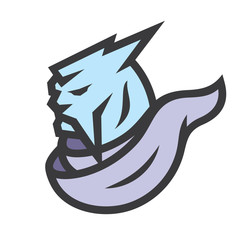 Fierce lion sport mascot sign