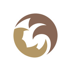 Beauty salon abstract sign