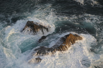 Acantilados en la costa vasca