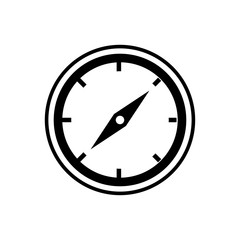 compass icon vector