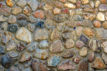 Ancient stone wall texture. Abstract stone background