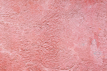 Pink painted concrete wall texture. Abstract wall background