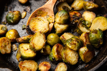 Roasted brussles sprouts