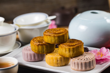 Mid Autumn Festival Chinese Traditional Pastry Mooncake