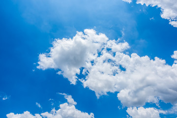 Cloud and blue sky background