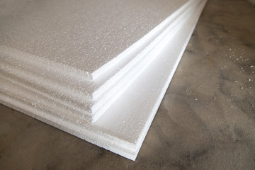 Styrofoam or polystyrene material