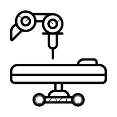 Robot Arm Vector Icon