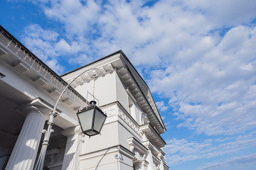 Photo of the ancient Palace in St. Petersburg.
