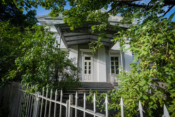 Photo of the ancient Palace in St. Petersburg.
