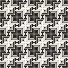 Vector seamless pattern. Modern stylish abstract texture. Repeating geometric tiles..