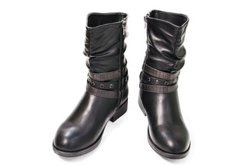 beautiful boots for women's feet, autumn boots