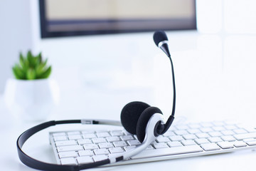 Communication support, call center and customer service help de