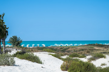 Saadiyat Public Beach, Saadiyat Island, Abu Dhabi, UAE