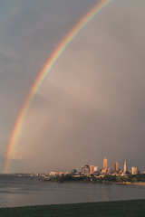 Cleveland and a Rainbow