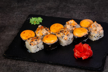 Japanese sushi set