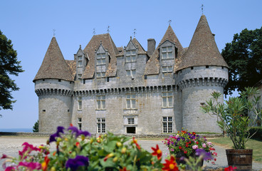 Fototapeta na wymiar Chateaux Monbazillac,Pays de Bergerac’s Dordogne ,France,