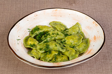 Russian traditional dumplings