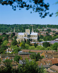 Fototapeta premium WINCHESTER CATHEDRAL HAMPSHIRE ENGLAND
