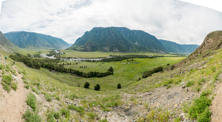 Nature of Altai mountains