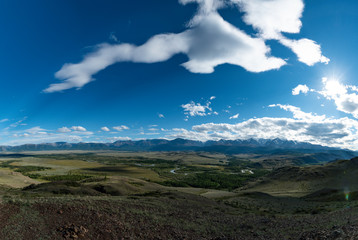 Nature of Altai mountains