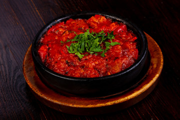 Georgian cuisine Chashushuli